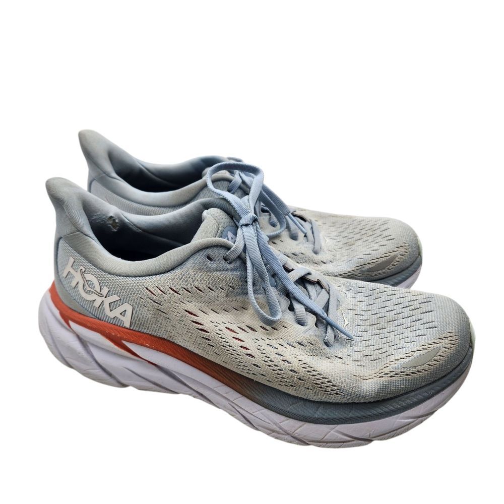 Hoka One One Clifton 8‎ Blue Fog  Womens Size 7.5